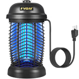 FVOAI Bug Zapper Outdoor, Mosquito Zapper, Fly Zapper, Insect Zapper Electric Fly Traps for 1/2 Acre, Indoor Outdoor Use with 3 
