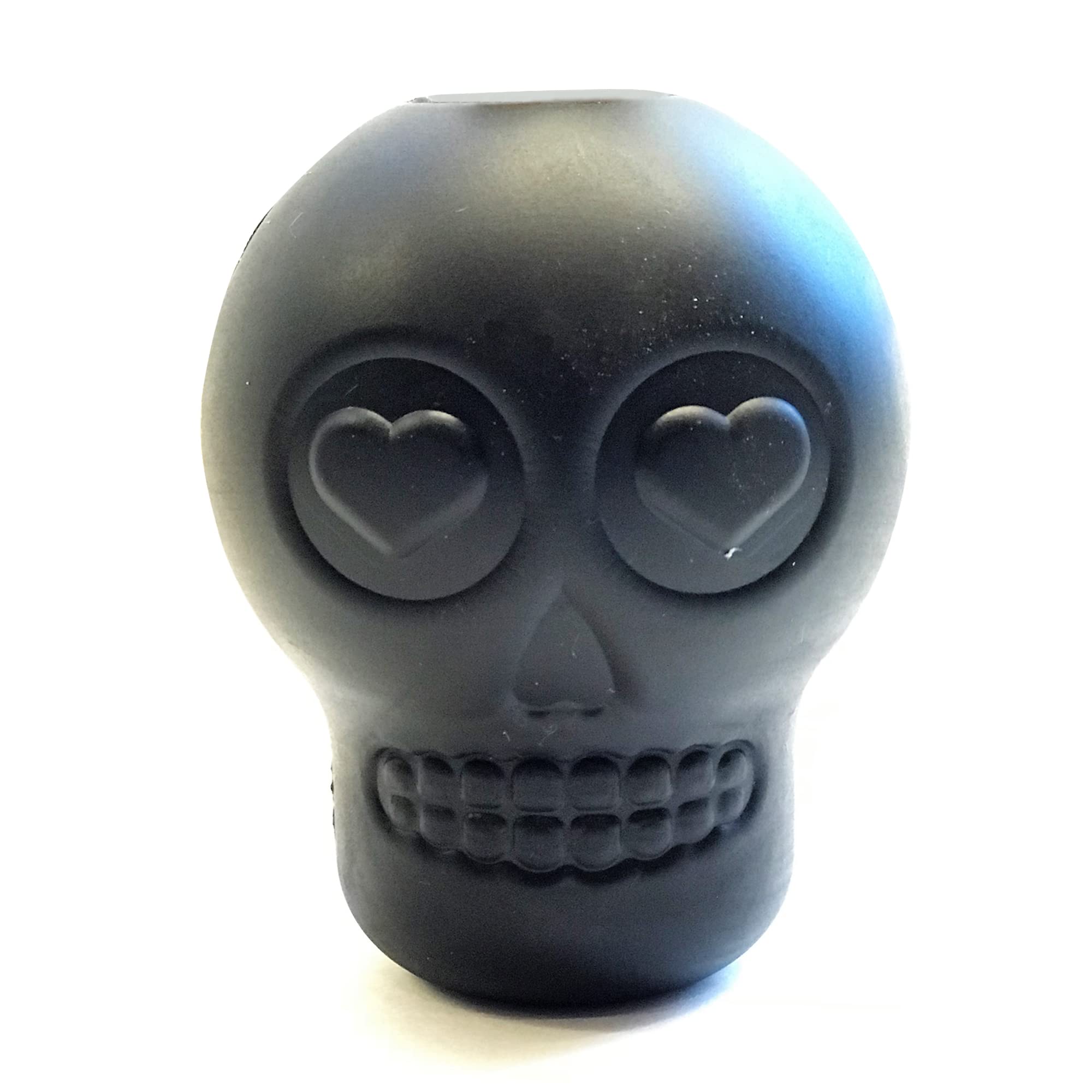 Sodapup Muttskickbutt Skull - Durable Dog Treat Dispenser & Chew Toy Made In Usa From Non-Toxic, Pet Safe, Food Safe Natural Rub