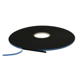 JVCC Window Glazing Tape [DoubleSided, Closed Cell] (DCWGT01): 1/4 in. x 50 yds. x 1/16 in. thick (Black)