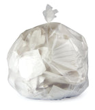 HBC Value Perfomance Can Liners 33x40, Natural, 12Mic, 20/25, HDPE Liners