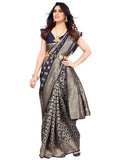 Sugathari Womens Banarasi Saree Pure Kanjivaram Silk Saree Soft new ladies 2023 Design Wear Pattu Sarees Latest Cotton Party Sar