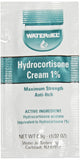 Waterjel 2691 1 Percent Hydrocortisone AntiItch Cream Pack, 0.9 gm (Box of 144)