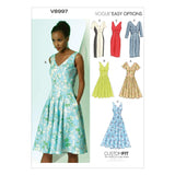 Vogue Patterns V8997 Misses' Dress Sewing Template, Size E5 (14-16-18-20-22)