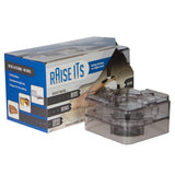 Headwind Raise ITS Furniture Risers Bed Risers Desk Risers, Clear 1x4x4 (8 Count)