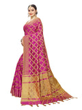Satrani Womens Cotton Saree (1415St151_Pink)
