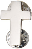 EagleEmblems P14099 PINArmy,Chaplains Cross(SLV) (1)