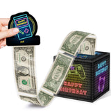 Birthday Gift for Women Men, Money Box Gifts for Gamer Lover, Gaming Birthday Party Decor, Birthday Money Holder with 35Pcs Plas