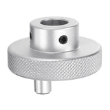 HARFINGTON Aluminum Alloy Handwheel 50mm OD 15mm Bore Lathe Hand Wheel with Rotate Handle Aluminum Milling Machine Handle with W