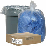 Nature Saver 29901 Trash Can Liners,Rcycld,45 Gal,1.5mil, 40Inch x46Inch ,100/BX,CL