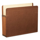 Pendaflex 85545 Premium Reinforced 5Pocket Expanding File Pockets, Straight Cut, Letter, Brown