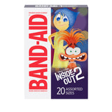 Band-Aid Brand Adhesive First Aid Bandages for Minor Cuts & Scrapes, Wound Care Featuring Disney Pixar's Inside Out Characters, 