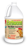 Earthworm Drain Cleaner - Drain Deodorizer - Natural and Safer for Families - One (1) 1 Gallon bottle