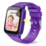 HAPPINNO 1.69 ' ' Kids Smart Watch,Boys Girls Smartwatch, Pedomter 26 Puzzle Games Camera Video Music Player Flashlight Alarm Cl