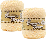 SugarN Cream Yarn Solids Super SizeCream