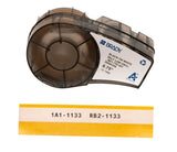 Brady Authentic (M21750427) SelfLaminating Wire Wrap for Control and Electrical Panels, Datacom Cable, Black on White For M2
