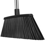 Heavy Duty Broom, 55 Inch Long Handle Outdoor Large Angle Brooms, Commercial Broom for Sweeping Indoor, for Home Garage Kitchen 