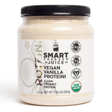 SMART Pressed Juice Vegan Vanilla Proteini | Premium Organic Plant-Based Protein Powder | Clean Lean Protein Shake | Best Detox 