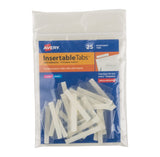 Avery Index Tabs with Printable Inserts, 11/2, SelfAdhesive, 25 Tabs Total (16230)