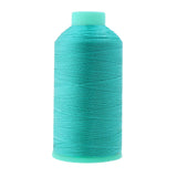 Mandala Crafts Size 46 210D T45 Bonded Nylon Thread - Turquoise 2843 YDs Tex 45 Heavy Duty Sewing Threads for Leather, Jeans, We