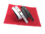 WomenS Xxxl Oversize Plus Size Denim Material Jeans Belts White And Grey 2Pcs