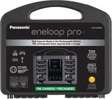 Panasonic KKJ17KHC82A eneloop pro High Capacity Power Pack, 8AA, 2AAA, with Advanced Individual Battery Charger and Plastic Sto