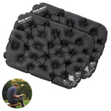 EULANT 2 Pack Inflatable Seat Cushion Lightweight Waterproof Air Cushions,Portable Travel Cushion Suitable for Camping Hiking Cl