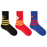Socksxpress Justice League Kids Crew Socks, Pack Of 3