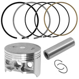 Caltric Piston & Ring Kit Compatible with Honda Fourtrax 300 TRX300/Big Red 250 ATC250ES 1985-2000 / Fourtrax 300 TRX300 1988-20