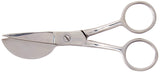 Famore Cutlery LeftHanded Mini Duck Bill Applique 41/2in Scissors, Stainless