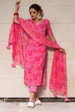 Gosriki Women'S Rayon Floral Printed Straight Kurta With Pant & Dupatta (Aamantran-Pink-Gs_Xxl_Pink_Xx-Large),Pink,2,B0BXLT5FFV
