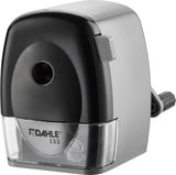 Dahle 133 Pencil Sharpener with Automatic Cutting System, Adjustable Point, Accepts Standard Graphite or Oversized Artist Pencil