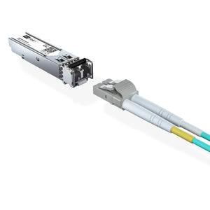 1.25G Multimode SFP LC Module, 1000Base-SX SFP Transceiver, MMF 850nm, 550m, DDM, for Ubiquiti UniFi UF-MM-1G, Mikrotik S-85DLC0