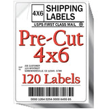 JETZAP Pre-Cut 4x6 Shipping Labels | Work on Most Inkjet and Laser Printers | Just Load & Print | USPS UPS FedEx for Home Printe