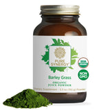 PURE SYNERGY Organic Barley Grass Juice Powder | ChlorophyllRich Greens Powder | Organic ColdPressed Barley Grass Juice | for 