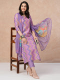 Anni Designer Women'S Rayon Blend Straight Printed Kurta With Pant & Dupatta (Zaggu Purple-Nw_Xl_Purple_X-Large),Purple,XL,,,