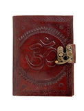 Rsn Artificial Journal Writing Notebook Unique Handmade Embossed Travel Daily Work Task Planner, Birthday Gift With Classic Styl