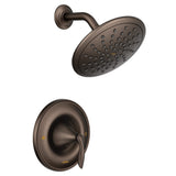 Moen Eva Oil Rubbed Bronze PosiTemp Shower Faucet Trim with EcoPerformance Rainshower Showerhead, Valve Required, T2232EPORB
