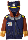 Paw Patrol Little Boys' Paw Patrol Chase Toddler Costume Hoodie, Navy, 2T