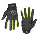 Flexzilla GH360L High Dexterity Flexfit, Polyurethane Palm, Black/ZillaGreen, L Mechanic Gloves