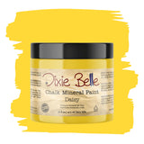 Dixie Belle Paint Company Chalk Finish Furniture Paint | Daisy (16oz) | Matte Vibrant Yellow Chic Chalk Mineral Paint | DIY Furn