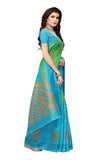 Gosriki Women'S Green Color Bhagalpuri Silk Printed Saree With Blouse Piece(Dulhaniya Green-1_Free Size),Green,,B07S2CJHJ9