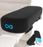 Office Chair Arm Pads - Soft & Comfortable Arm Rest Cover Elbow & Forearm Support - Memory Foam Arm Rest for Desk Chair & Gaming
