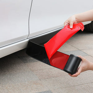 13ft*3.15in [Side] [Skirt]s Protector, [Universal] Rubber [Anti]-[Scratch Edge Guards for Cars, Sedans, Truck, SUV Bumper (Black
