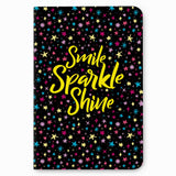 Factor Notes Notebook: 90 Gsm, B6, Ruled, 112 Pages Journal Diary (Smile Sparkle Shine)