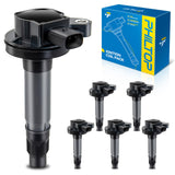 PHILTOP Ignition Coil Pack, Compatible with Explorer Edge MKX CX-9 Mustang F150 Taurus Flex Transit MKZ MKS Fusion V6 3.5L 3.7L,