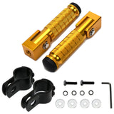 XINGWU M8 Motorcycle Foot Pegs 90 Degree Foldable Footpegs CNC Anti-Skid Footrest Universal for Yamaha Honda Suzuki Aprilia Elec