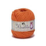 La Abuelita 100% Cotton Yarn (50grams) Ideal for Amigurumi 21 Pumpkin