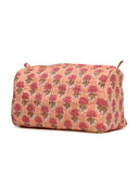 Block N StyleS Portable Toiletry Organiser Bag | Cosmetic Pouch For Men & Women Pink