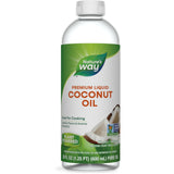 Nature's Way Liquid Coconut Oil, Superior Flavor and Aroma, Hexane Free, Stays Liquid, Non-GMO Project Verified, 20 Fl Oz (Packa