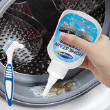 HORSEFISH TOOL Mold Stain Cleaning Gel, 8 Fl Oz Washing Machine Cleaner, All-Purpose Gel for Refrigerator Strips, Grout Cleaner 